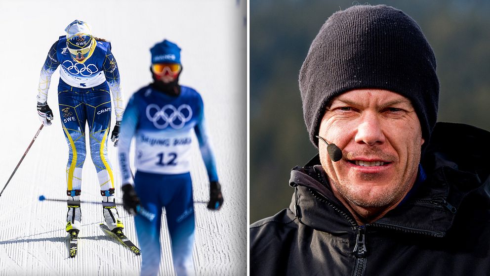SVT:s expert Mathias Fredriksson trodde att Ebba Andersson gick mot en säker bronspeng.