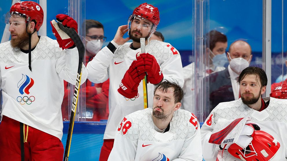 Det ryska landslaget får inte spela internationell ishockey den närmaste tiden.