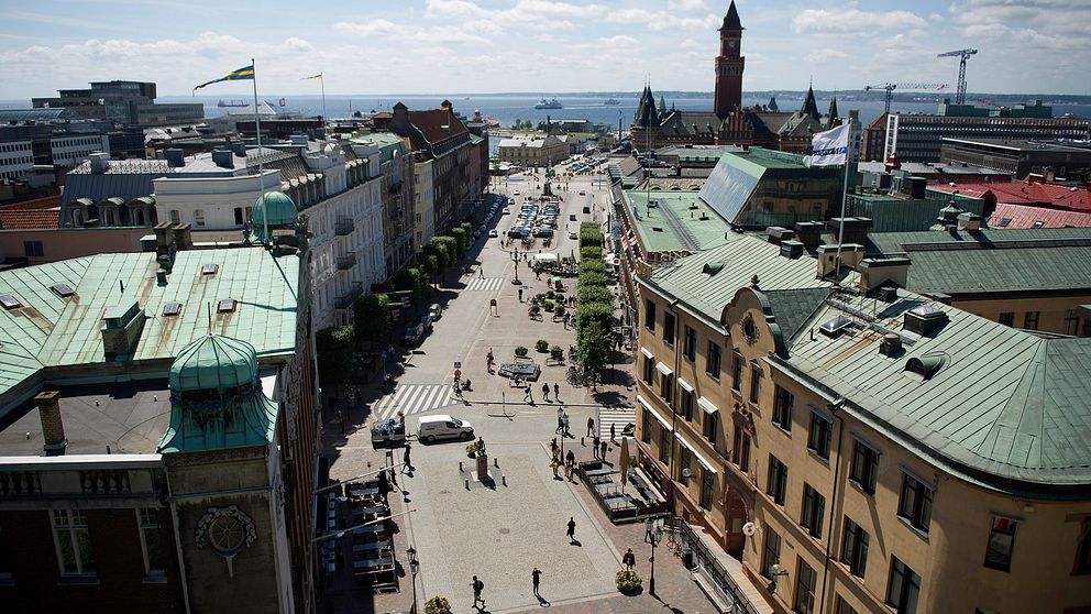Bild över Helsingborgs stad