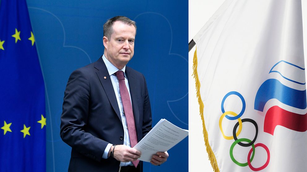 Anders Ygeman och 25 andra idrottsministrar är överens om att stänga ute Ryssland från internationella tävlingar.