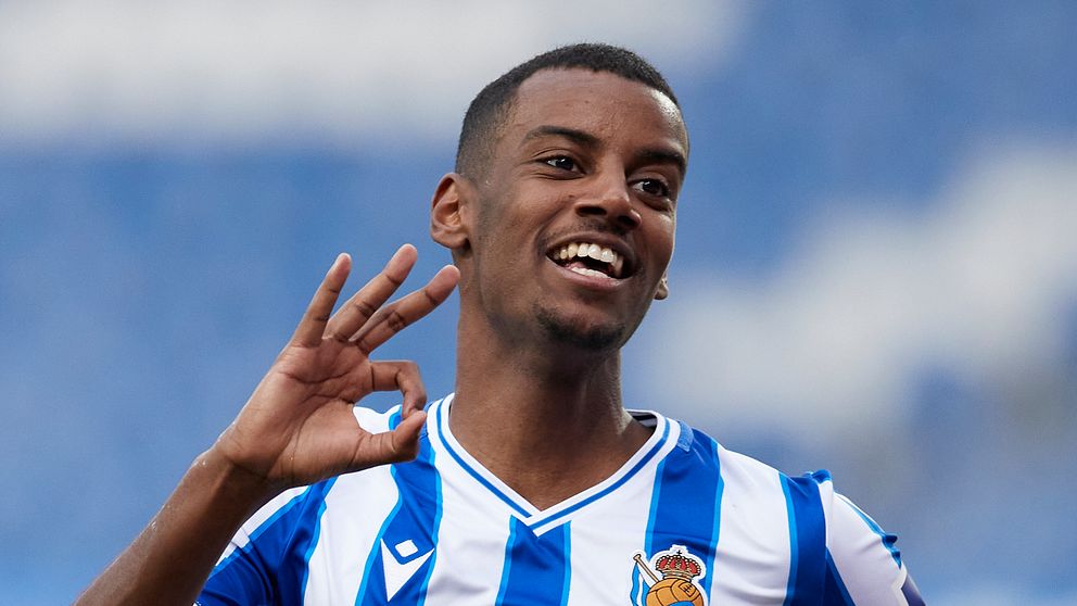 Alexander Isak slog till för Real Sociedad.