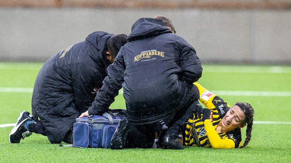 Rosa Kafaji skadade sig i januari.