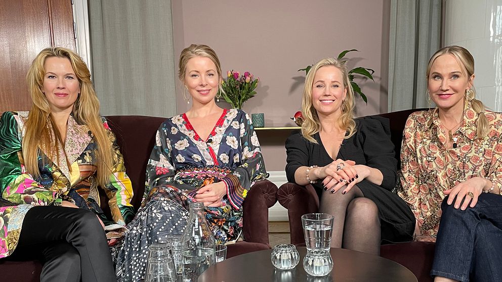 Elin Klinga, Julia Dufvenius, Sofia Helin och Anja Lundberg