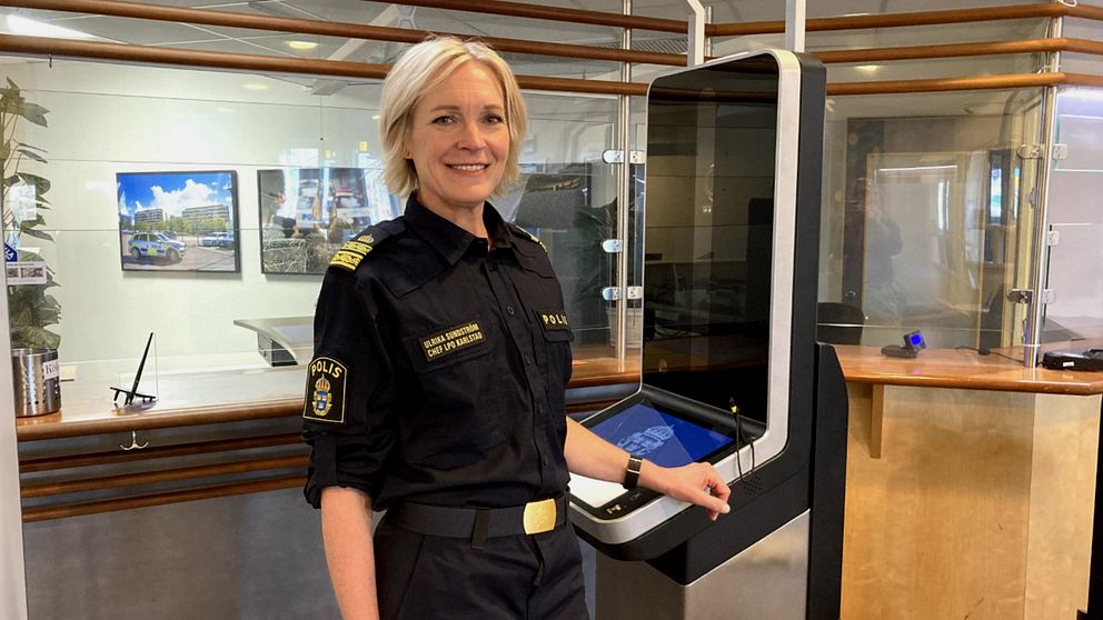 Ulrika Sundström, lokalpolisområdeschef i Karlstad