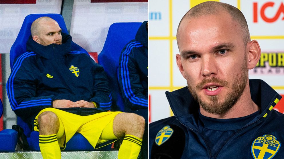 Marcus Danielson deppar efter förlusten mot Polen.