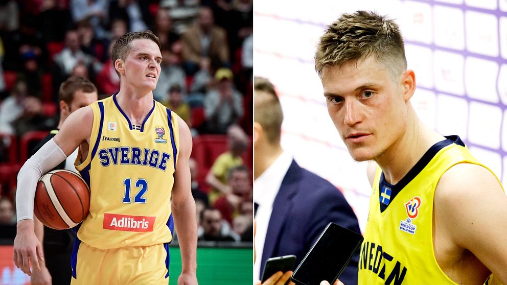 Ludvig Håkanson och Jonas Jerebko.