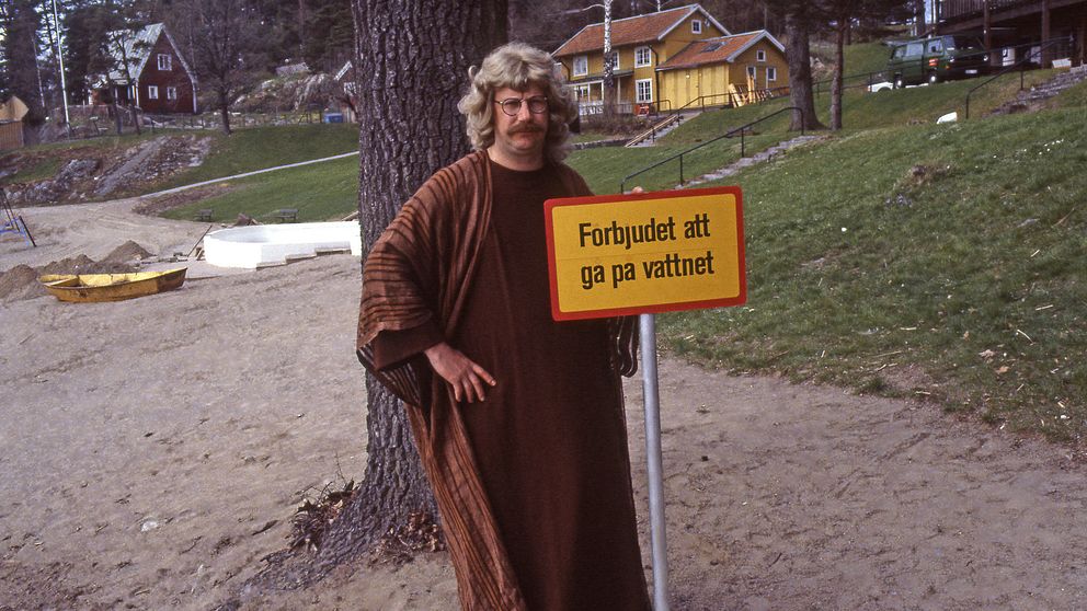 Sven Melander i Nöjesmassakern 1985.