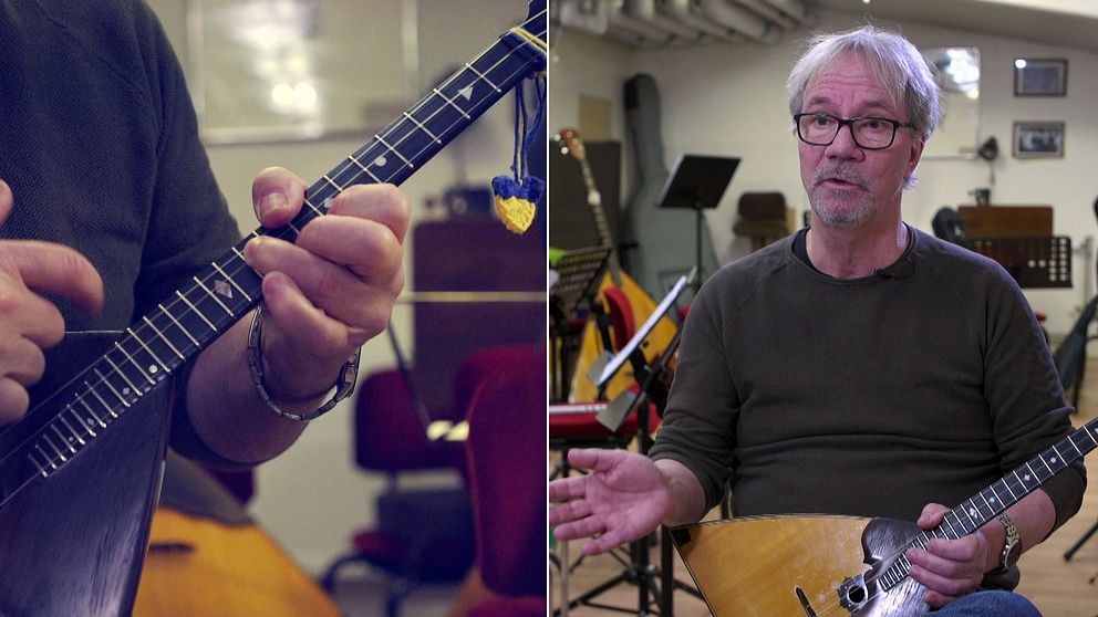 Jonas Nyberg i Södra bergens balalajkor är förvånad över ilskan som instrumentet väcker.