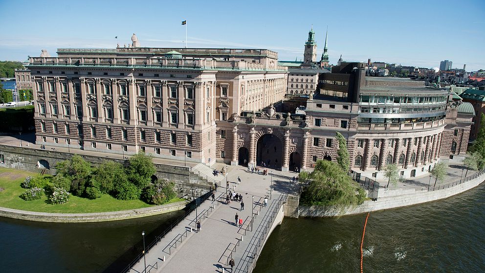 Riksdagshuset i Stockholm.