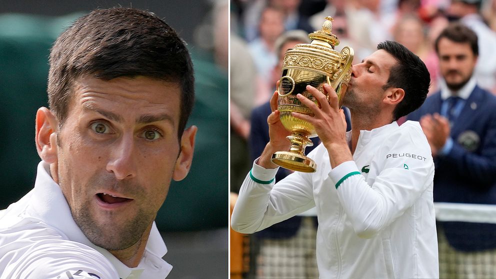 Grönt ljus för Novak Djokovic att delta i Wimbledon, som han vann 2021.