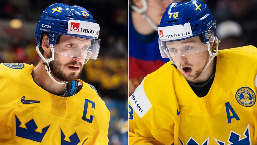 NHL-duon ansluter till Tre Kronor i helgen.