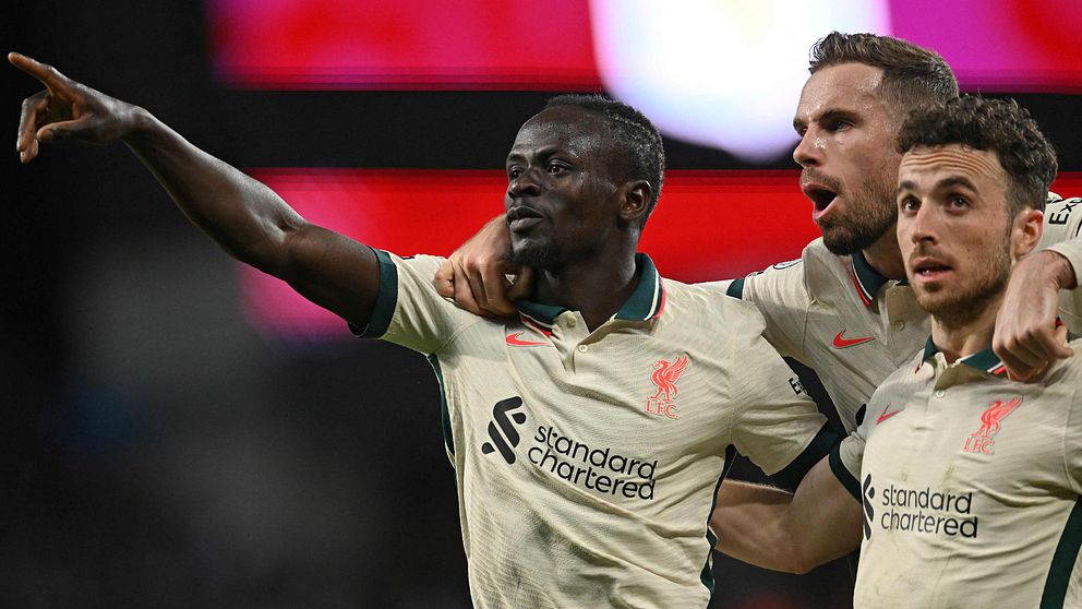 Sadio Mané gjorde ett av Liverpools mål.