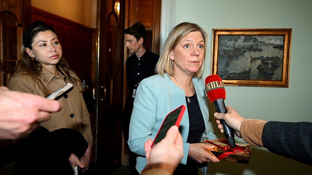 Sveriges statsminister Magdalena Andersson.