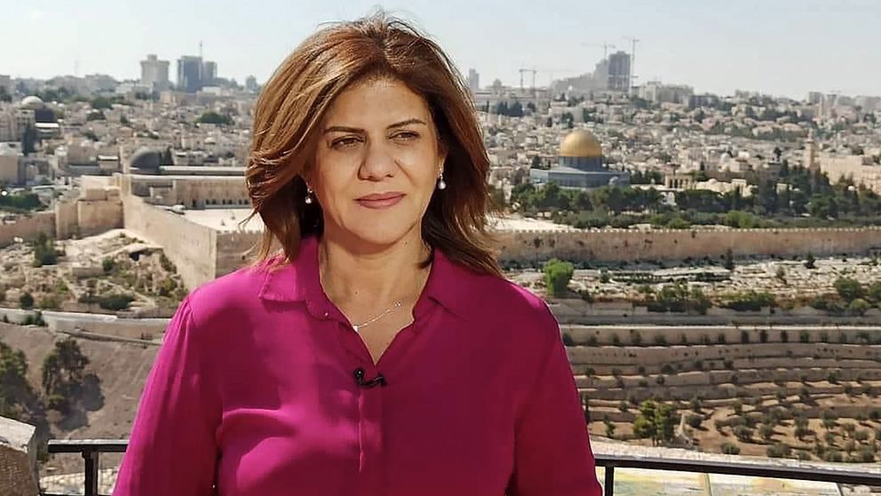 Al Jazeera-journalisten Shireen Abu Akleh sköts till döds i Jenin 11 maj.