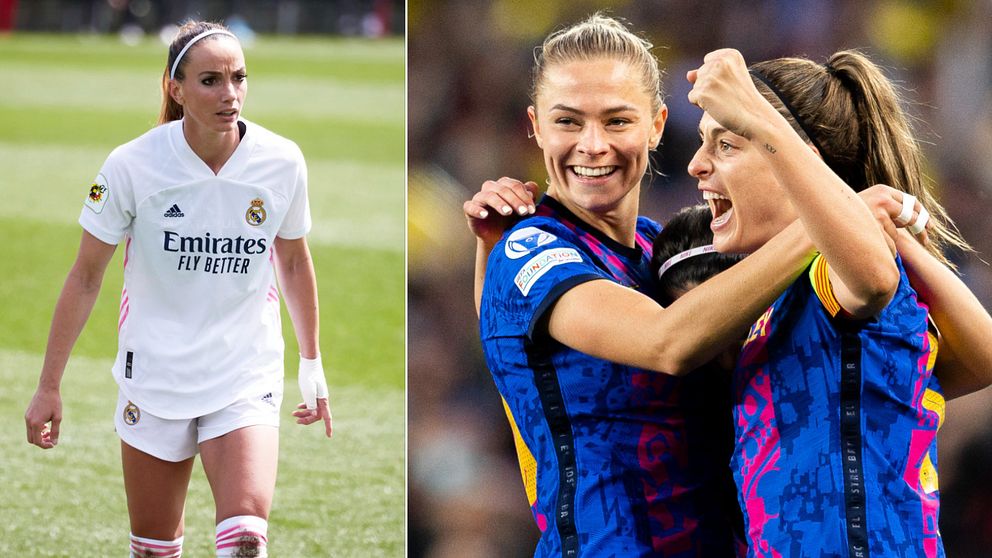 Fridolina Rolfös Barcelona skickade ut Kosovare Asllanis Real Madrid i spanska cupen.