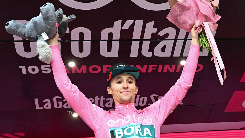 Jai Hindley vann Giro d'Italia.