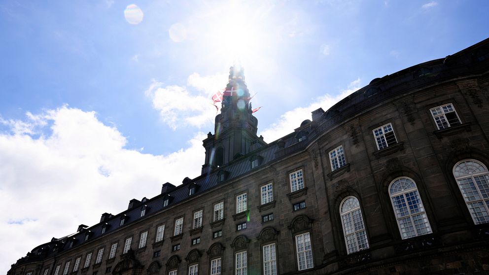 Christiansborg i Köpenhamn.