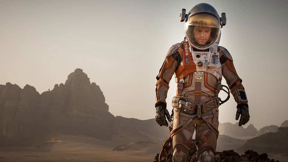 Matt Damon som ofrivillig marsmänniska i Ridley Scotts ”The Martian” som premiärvisas i Toronto.