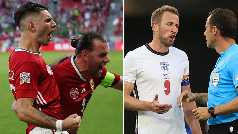 Ungern skrällde mot England i Nations League