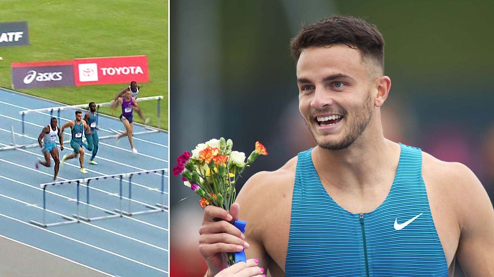 Devon Allen slog till med tidernas tredje snabbaste häcklopp.