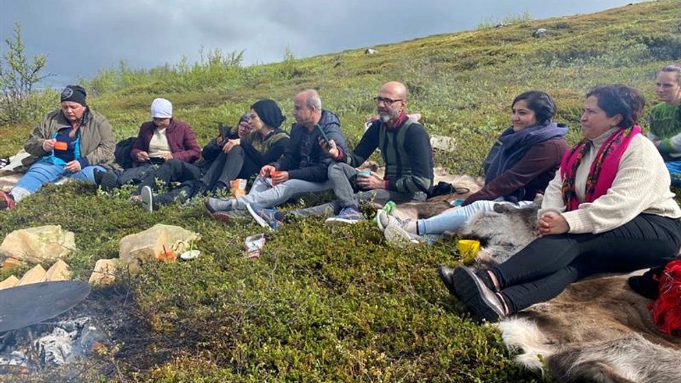 Kurdiska författare på besök i Sápmi