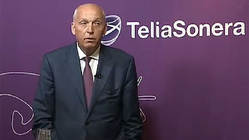 Telia Soneras vd Lars Nyberg.