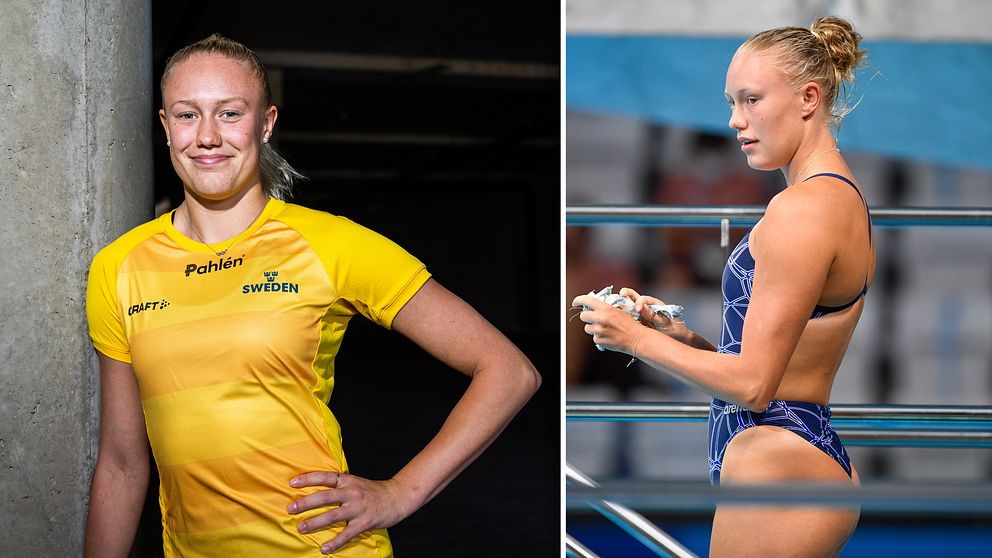 Simhopparen Emma Gullstrand är redo för VM i Budapest.