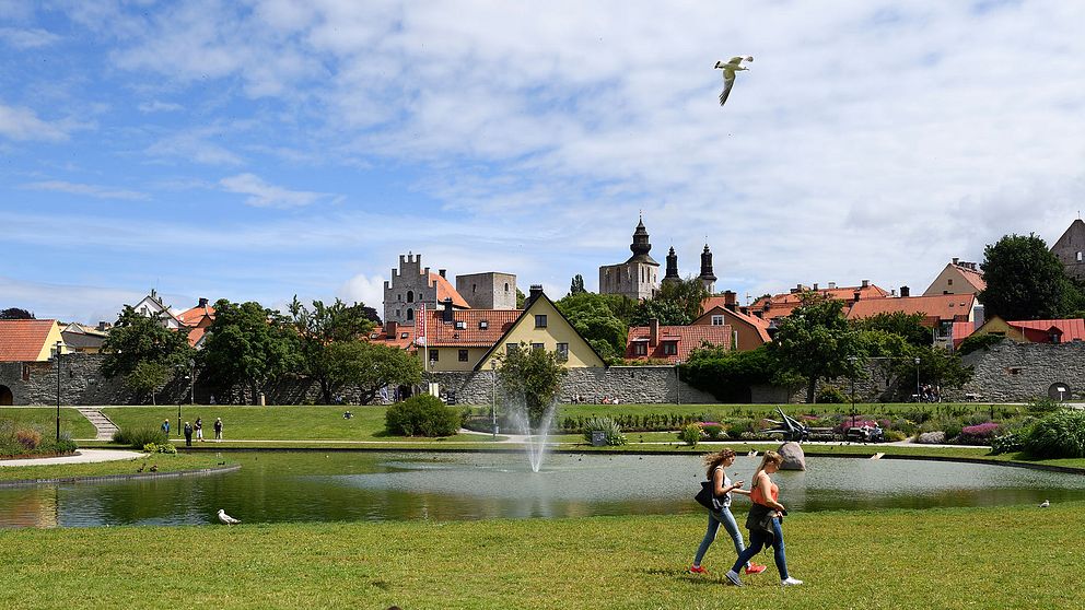 Almedalen i Visby