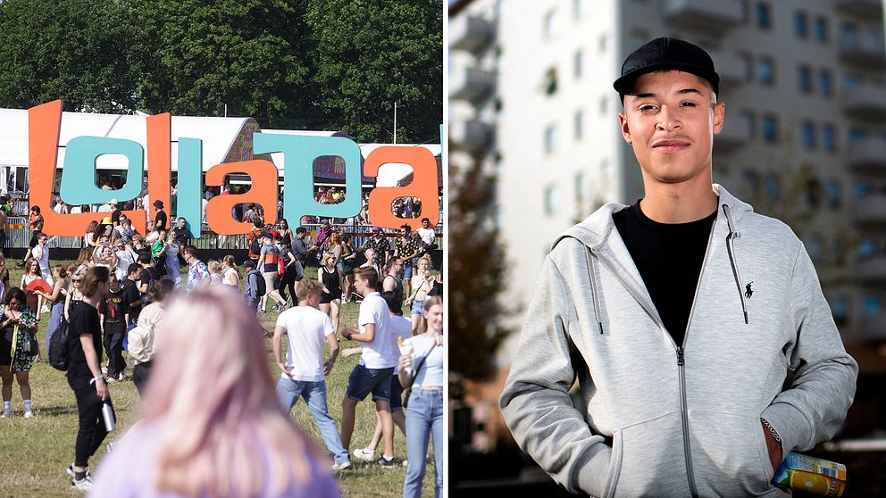 Hör Adaam berätta om gripandet som stoppade hans spelning på festivalen Lollapalooza i helgen.