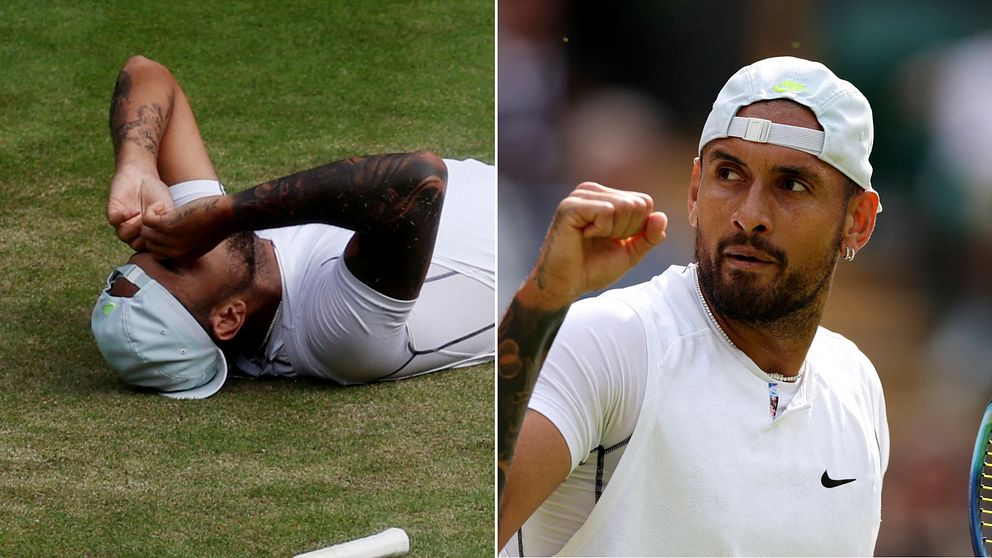 Nick Kyrgios till semfinal i Wimbledon.