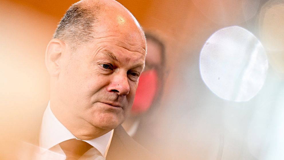 Bild föreställande tyska förbundskanslern Ola Scholz.