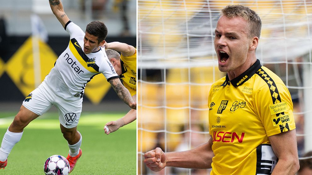 Nicolas Stefanelli noterades för två mål, ett för vardera lag, när hans AIK mötte Elfsborg.