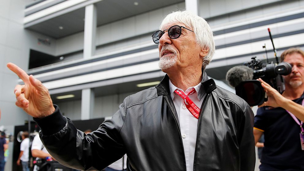 Bernie Ecclestone.