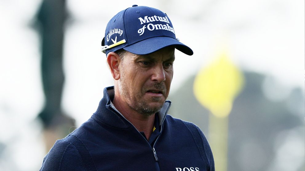 Henrik Stenson.