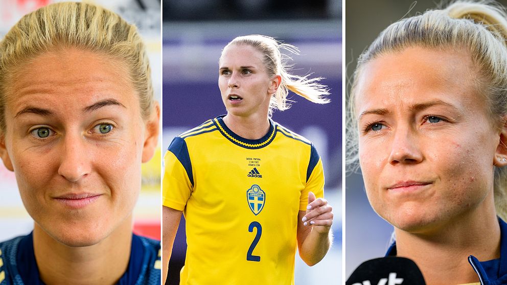 Emma Kullberg, Jonna Andersson och Hanna Glas är covid-smittade och missar kvartsfinalen mot Belgien.