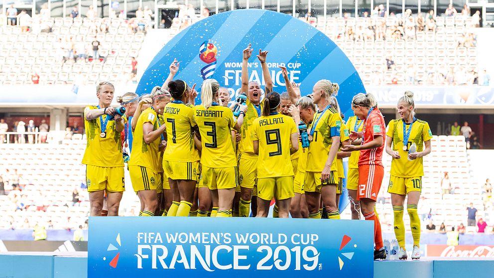 Sverige tog brons på VM 2019 i Frankrike