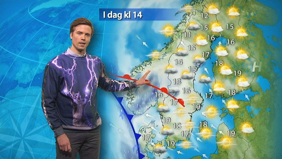 Nils Holmqvist levererade som vanligt – men läsarna reagerade på hans annorlunda outfit.