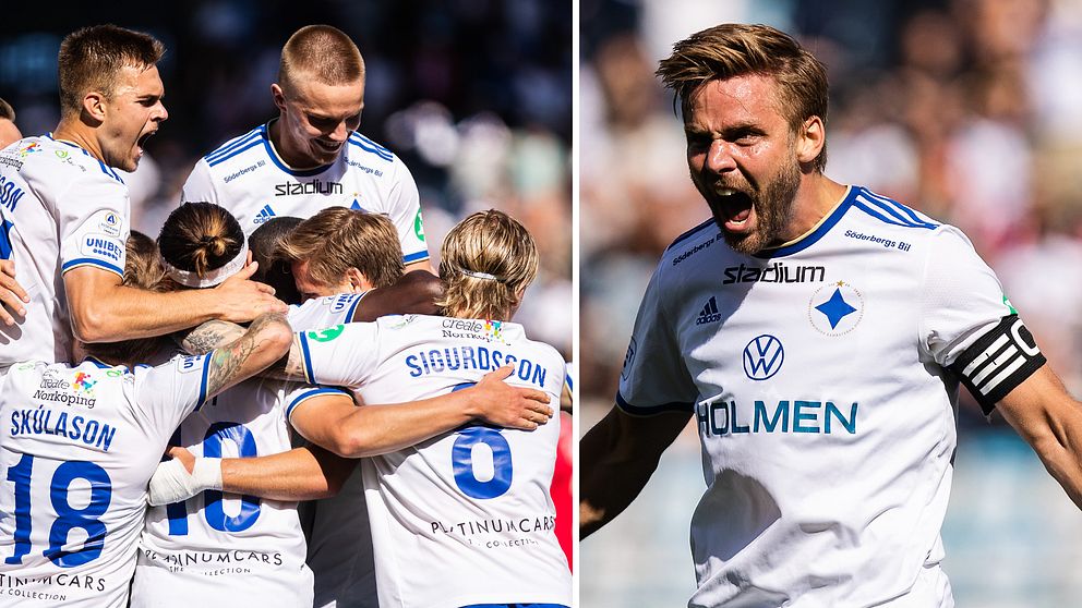 IFK Norrköping, med lagkapten Christoffer Nyman, fick jubla på lördagen.