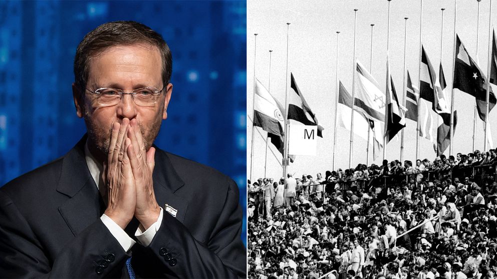 Israels president, Isaac Herzog.