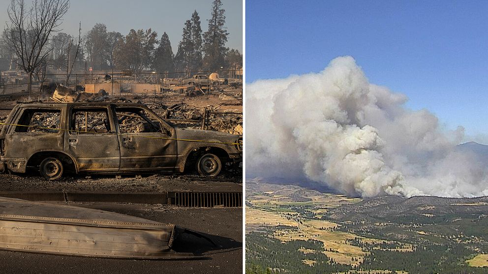 En stor brand härjar i Kalifornien, USA sen några dagar tillbaka.