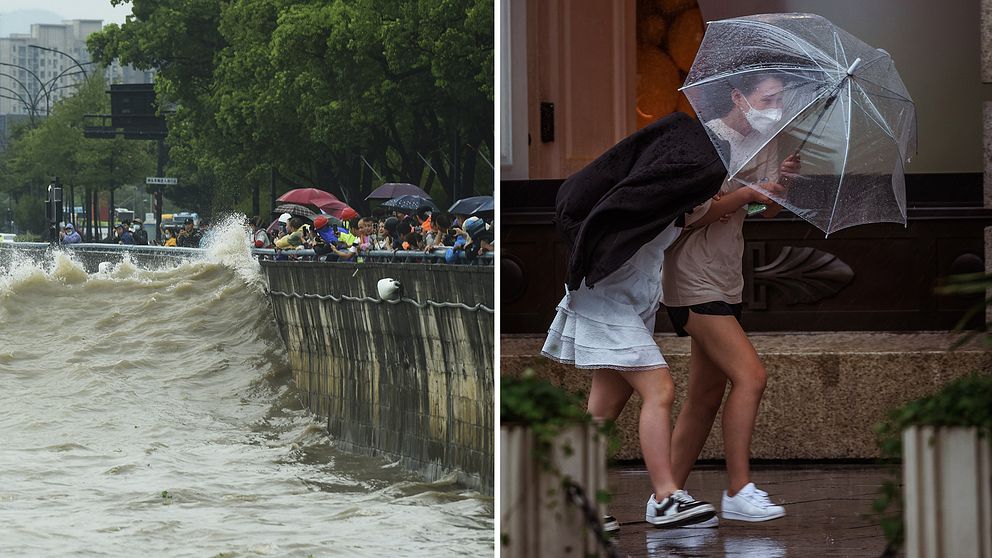 I flera dagar har den starkaste tropiska cyklonen sedan Kina började mäta 1949 drabbat landet.