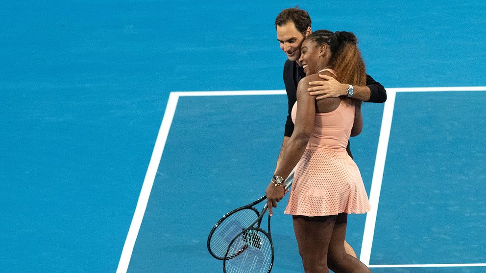Roger Federer och Serena Williams.