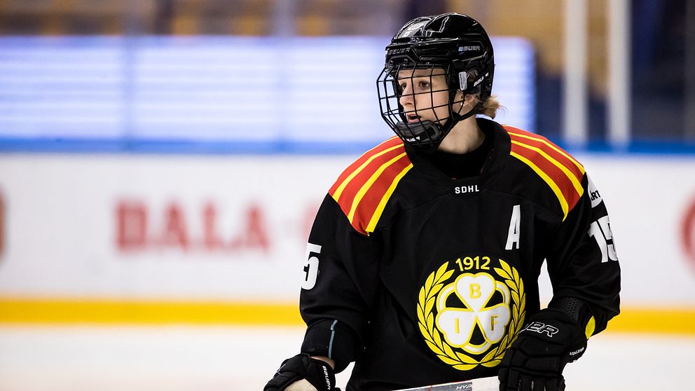 Lara Stadler blev hjälte för Brynäs.