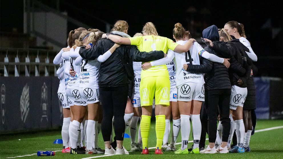 IFK Kalmar efter förlusten mot Rosengård.