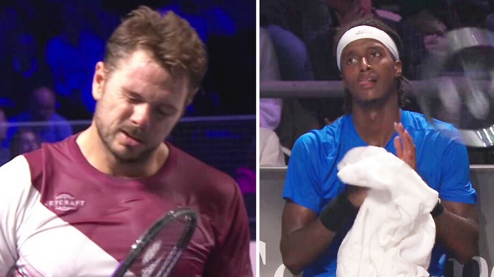 Mikael Ymer föll mot Stan Wawvrinka.