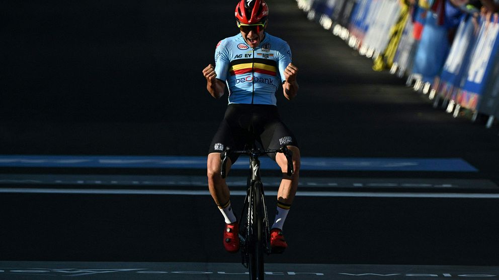 Remco Evenepoel vann Vuelta a España tidigare i september.