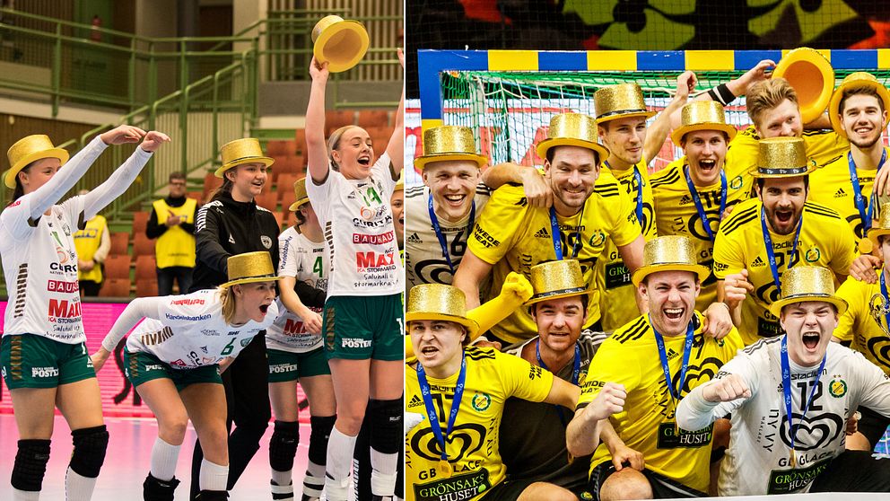 Skuru och Sävehof vann fjolårets svenska cupen-finaler.