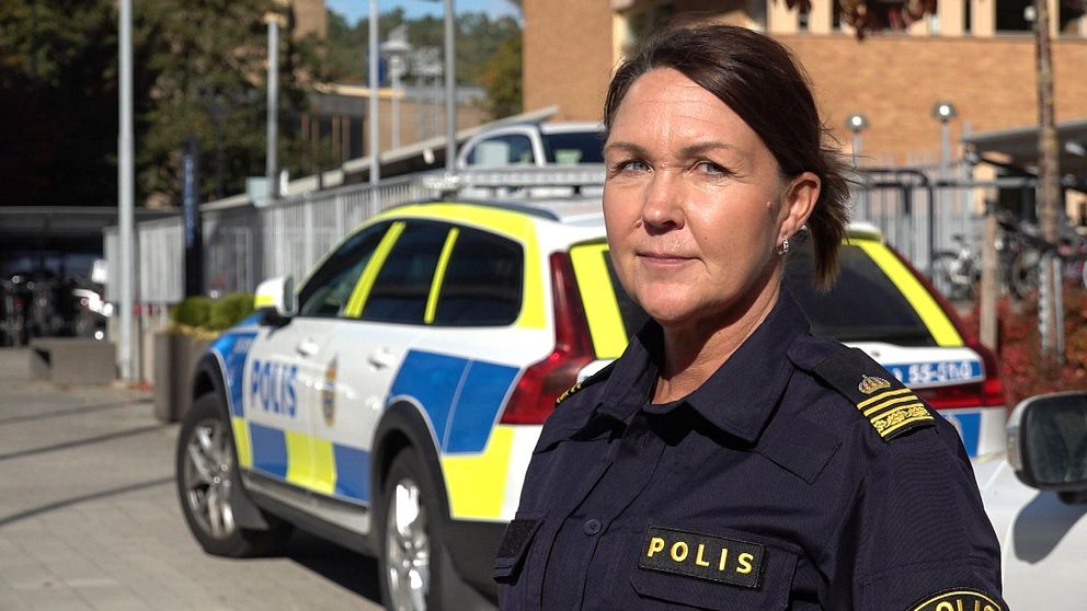 Johanna Åström, gruppchef för grova brott i Halland.