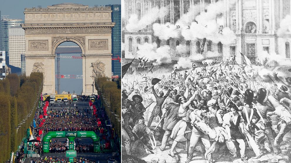Paris Marathon, 2022 och franska revolutionen 1789.