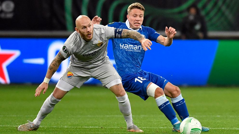 Magnus Ericsson, Djurgården och Matisse Samois, Gent.